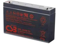 CSB Battery HRL 634W high-rate longlife Loodaccu 6 V 8.4 Ah Loodvlies (AGM) (b x h x d) 151 x 99 x 34 mm Kabelschoen 6.35 mm Onderhoudsvrij, Geringe - thumbnail