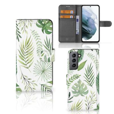Samsung Galaxy S21 FE Hoesje Leaves Samsung Galaxy S21 FE Hoesje Leaves