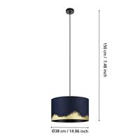 Stars of Light Chique hanglampCasuarita Ø 38cm - 39973 - thumbnail