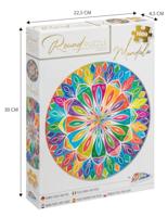 Grafix Mandala Ronde Puzzel 1000 Stukjes - thumbnail