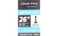 Deli tire binnenband dv12 26 inch 26x1 3/8 32/37-584/590 45 mm - thumbnail