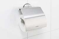 Brabantia Profile Toiletrolhouder - met klep - profile matt steel 427626 - thumbnail
