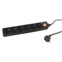 6-voudige stekkerdoos met kinderslot en schakelaar - thumbnail
