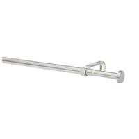 Gordijnroedeset 160-300cm grijs rvs - Ø16-19mm (1208979) - Leen Bakker - thumbnail