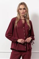 Jennifer blouse - bordeaux - 13194 - thumbnail
