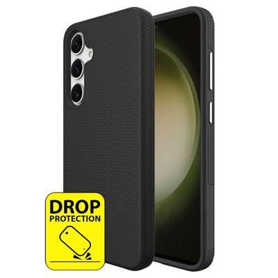 Just in Case Armor Case voor Samsung S24 Telefoonhoesje Zwart