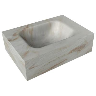 Fontein Vrijhangend Mondiaz EDEN Solid Surface 40 x 12 x 23 cm Frappe