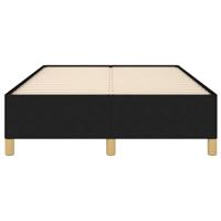 Bedframe zonder matras 120x200 cm stof zwart - thumbnail