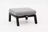 Trestino hocker carouge zwart - thumbnail