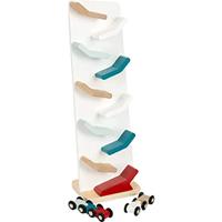Small Foot - houten autobaan toren met auto's, 3dlg. - thumbnail