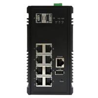 Edimax IGS-5208 netwerk-switch Managed Gigabit Ethernet (10/100/1000) Zwart - thumbnail