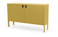 Tenzo dressoir Uno 2-deurs - mosterd - 89x148x40 cm - thumbnail