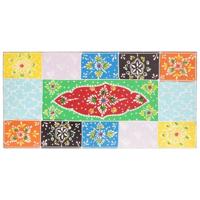 Wandschappen Multikleur 40 x 20 x 6 cm Massief Mango Hout - thumbnail