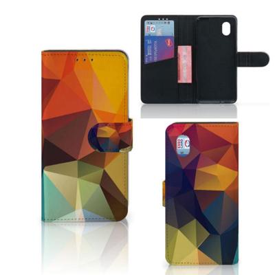 Alcatel 1B (2020) | Book Case | Polygon Color