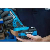 Enzo Koma tools accu haakse slijpmachine | 4.0Ah | 20V | 115mm | Incl. 1x accu en koffer - 6490160 - thumbnail