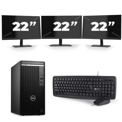 Dell OptiPlex 7070 SFF - Intel Core i5-9e Generatie - 8GB RAM - 256GB SSD - Windows 11 + 2x 24 inch Monitor Dell OptiPlex 7070 SFF - Intel Core i5-9e Generatie - 8GB RAM - 256GB SSD - Windows 11 + 2x 24 inch Monitor