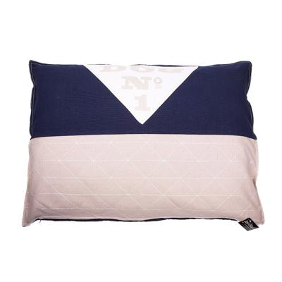 Lex & max no.1 hondenkussen rechthoek  100x70cm donkerblauw