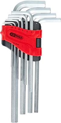 KS Tools 151.5040 Inbus Haakse schroevendraaierset 1.5 mm, 2 mm, 2.5 mm, 3 mm, 4 mm, 5 mm, 6 mm, 7 mm, 8 mm, 10 mm 10-delig