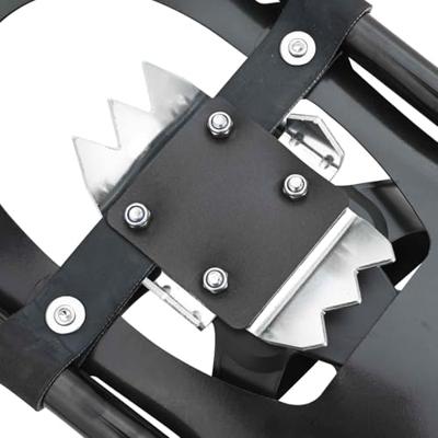 VidaXL 3 in 1 sneeuwschoenen zwart 21 inches aluminium en hdpe
