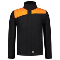 Tricorp softshell jas - Naden - bicolor - zwart/oranje - M - 402021 - thumbnail