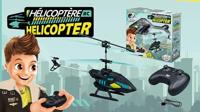 Radiografisch bestuurbare helikopter BUKI zwart - thumbnail