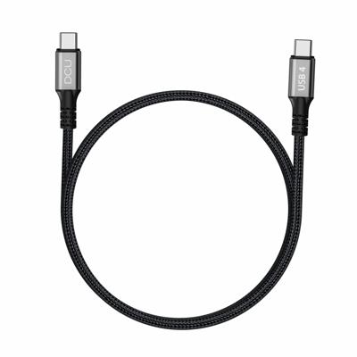 Kabel USB-C naar USB-C DCU 240W/40G Zwart
