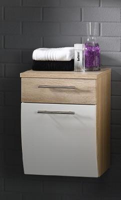 Lage badkamerkast Milan Eiken