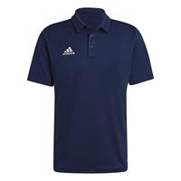 adidas Entrada 22 Polo Donkerblauw Wit - thumbnail