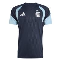 adidas Argentinië Trainingsshirt 2026-2028 Donkerblauw Lichtblauw Wit - thumbnail