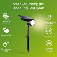 Philips LED 929004632501 Ashlyn Staande lamp op zonne-energie LED LED vast ingebouwd 1.4 W Zwart - thumbnail