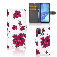 OPPO A53 | OPPO A53s Hoesje Blossom Red - thumbnail