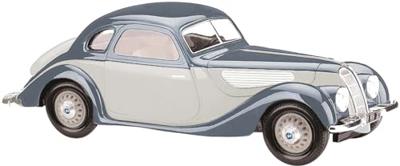 Busch 40204 H0 Auto BMW 327 Coupé