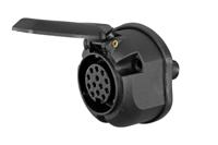 HELLA contactdoos sockets 13-pin black - thumbnail