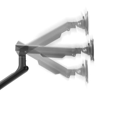 OneForAll DM 7110 Universele enkele monitorarm Monitorarm Zwart - thumbnail