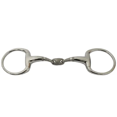 Pagony Bustrens dubbel gebroken Satin Contact zilver maat:11.5cm