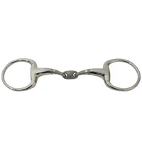 Pagony Bustrens dubbel gebroken Satin Contact zilver maat:11.5cm - thumbnail