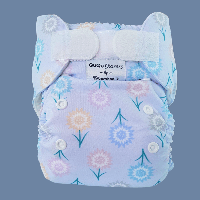 Bamboolik QuQu Pocketluier Stay-Dry - 4 prints - Lovely Lavendel - thumbnail