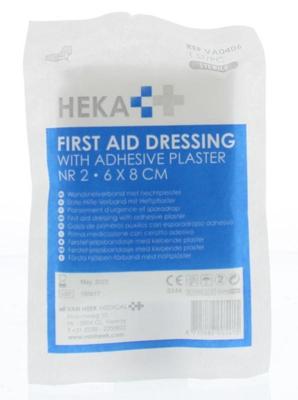 Van Heek Heka Wondsnelverband Nr.2 6x8 cm