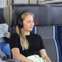 Hama Bluetooth hoofdtelefoon, over-ear hoofdtelefoon, ANC-hoofdtelefoon met ruisonderdrukking, 23 uur batterij, oorkussen, gevoerde hoofdband, draadloze hoofdtelefoon met spraakbesturing, zwart - thumbnail