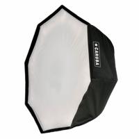 Caruba Quick Assembly Matte Zilver Round Softbox 95cm - thumbnail