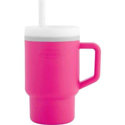 Mijn eerste siliconen cup - INFANTINO - 255 ml - Bubblegum