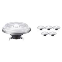 Voordeelpak 6x Philips LEDspot ExpertColor G53 AR111 (MASTER) 15W 940 40D | Dimbaar - Beste Kleurweergave - Vervangt 75W - thumbnail