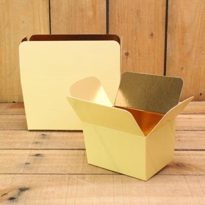 Bonbon doosjes - Chocolade doosje - Crème 129 basic laag - 24 stuks