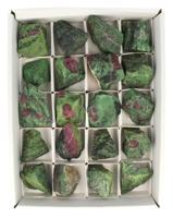 Ruben Robijn Verkoopdoos robijn in zoisiet (1 Set) - thumbnail