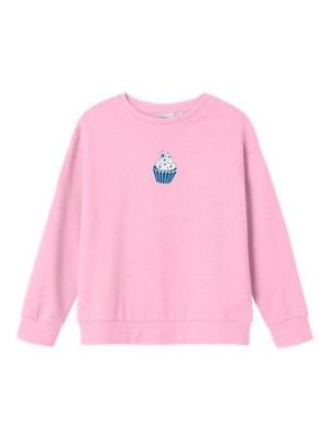 Name it winter sweater meisjes - roze - relaxed fit - NkfNeatas