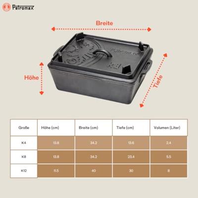 Petromax Loaf Pan k8 kookpan