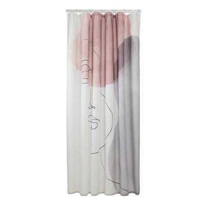 Sealskin Douchegordijn Made 180x200 cm Polyester Meerkleurig Sealskin Douchegordijn Made 180x200 cm Polyester Meerkleurig