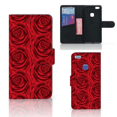 Huawei P10 Lite Hoesje Red Roses Huawei P10 Lite Hoesje Red Roses