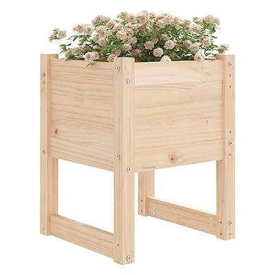 Plantenbak 40x40x52,5 cm massief grenenhout