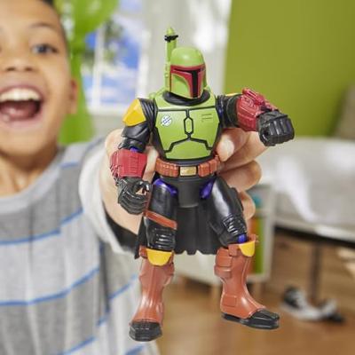 MixMashers Star Wars, aanpasbaar Boba Fett-beeldje om te mixen en matchen met accessoires